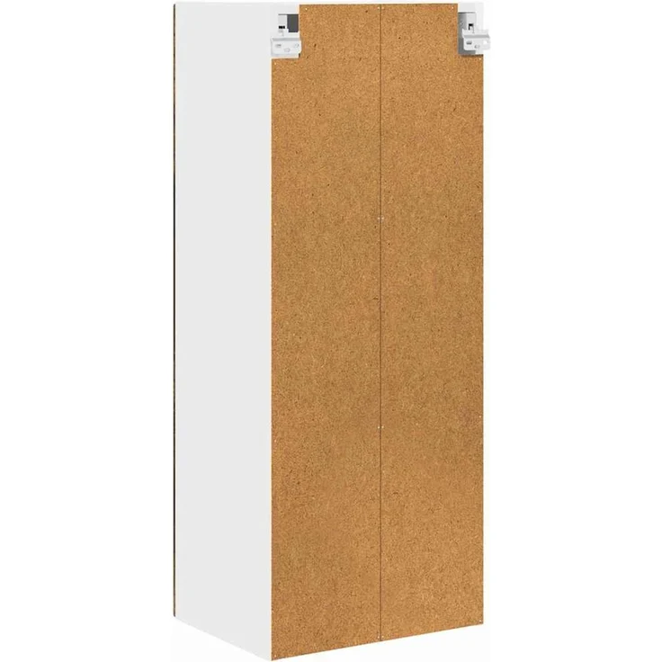 vidaXL Wandglas-Schrank PORTO Räuchereiche 40 x 31 x 100 cm 885450 – Bild 8