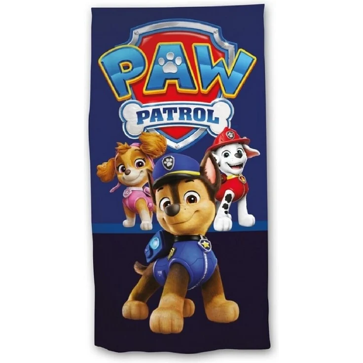 Paw Patrol Badehandtuch – Strandtuch 70x140 cm aus weichem Polyester – Bild 1