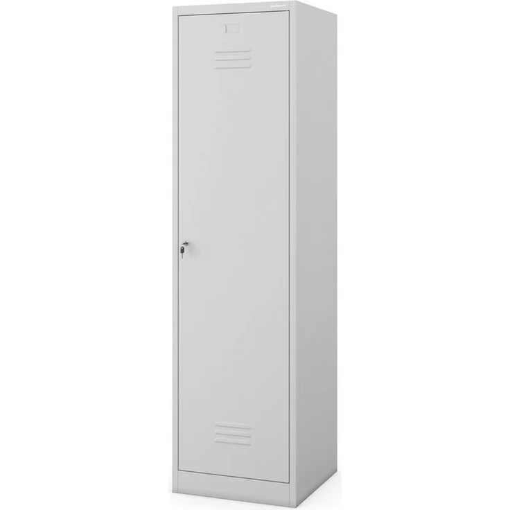Jan Nowak Mehrzweckschrank Metall Besenschrank 50 cm AGNES abschließbar Haushalt Stahl (Stahl 0,6 mm 185 x 50 x 50 cm Wandmontage möglich PZH) Putzschrank Schloss 2 Schlüssel robust 185 cm hoch 4 Farben – Bild 1