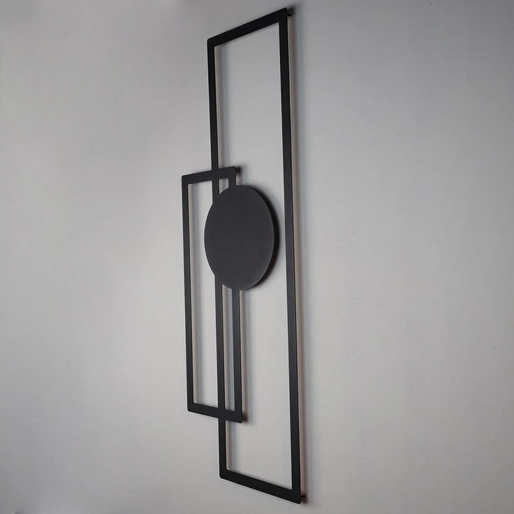 Wallity Wanddekoobjekt 100% STEEL (Thickness: 1,5 mm), 32 x 85 cm P1129 – Bild 2