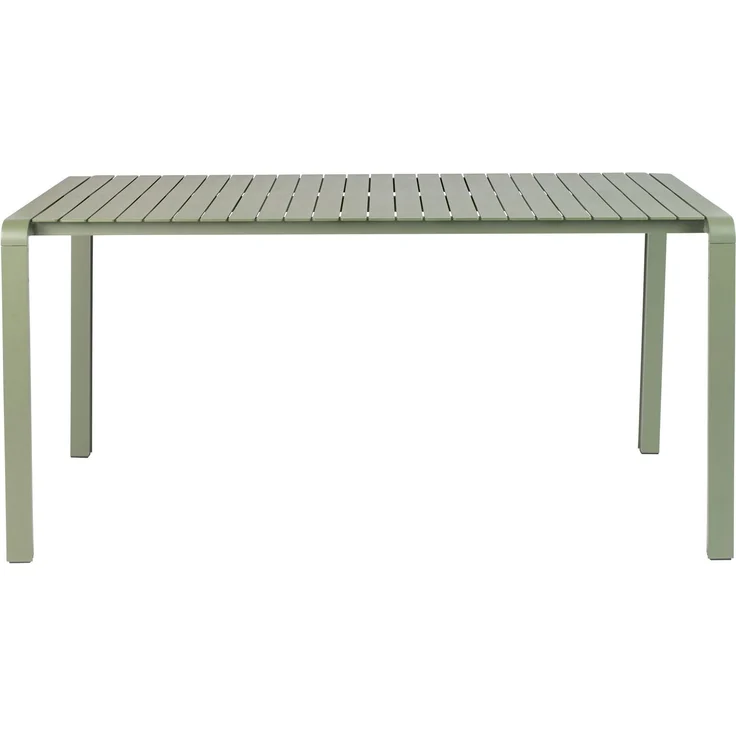 Zuiver Gartenmöbel-Set Vondel mit Tisch, 2 Stühlen & Bank, Aluminium Grün 87,2x168,5x75 cm – Bild 7