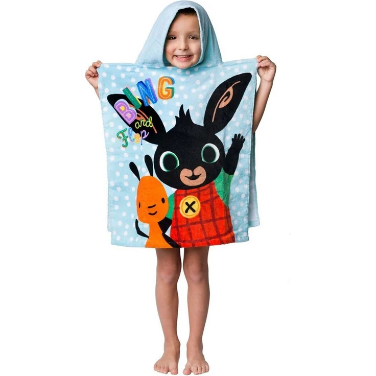 Bing Badetücher Bing Kinderhandtuch, Poncho mit Kapuze 50x115 cm – Bild 4