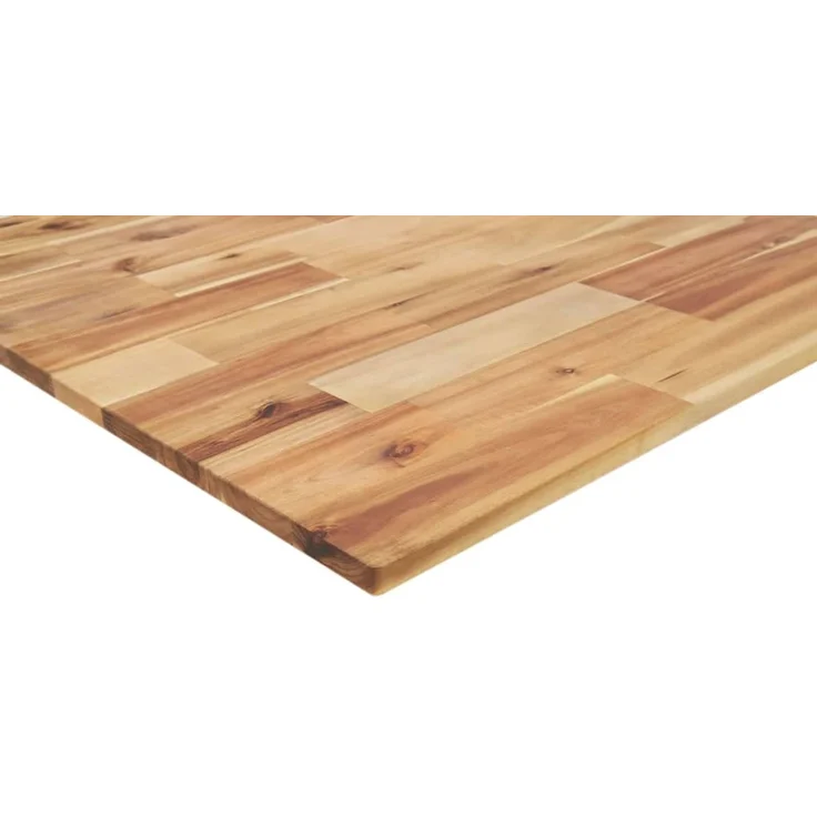 vidaXL Tischplatte Rechteckig 160x20x2 cm Massivholz Akazie 4008804 – Bild 8