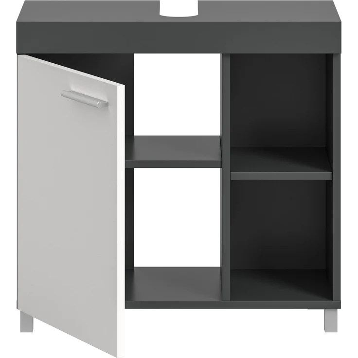 Noah Waschbeckenunterschrank in weiß – Bild 3