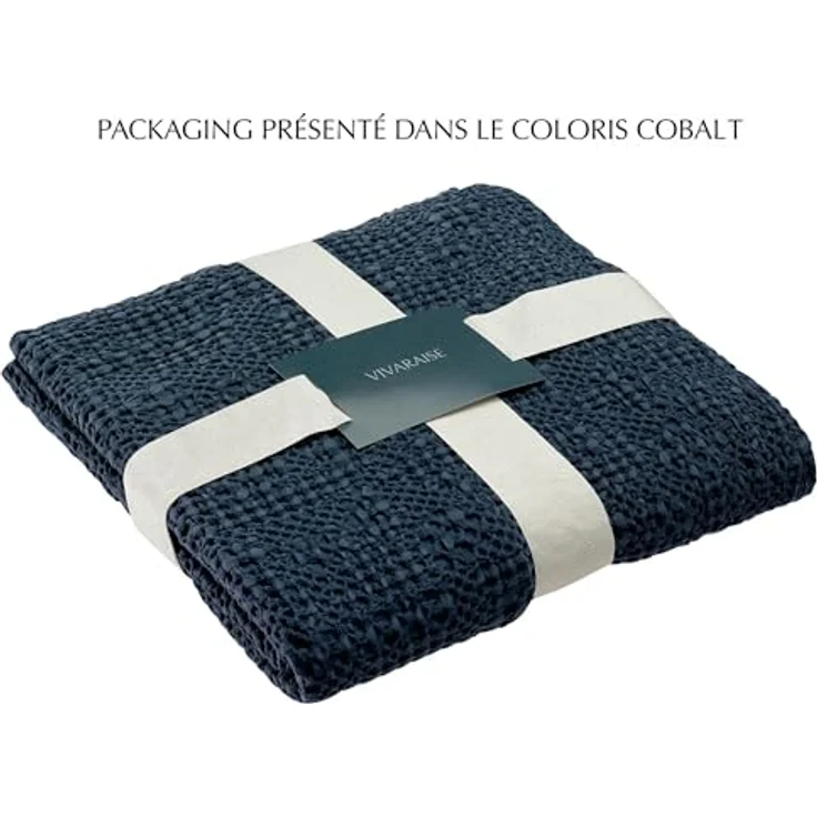 VIVARAISE TANA BLANKET Leinen 140X200 – Bild 4