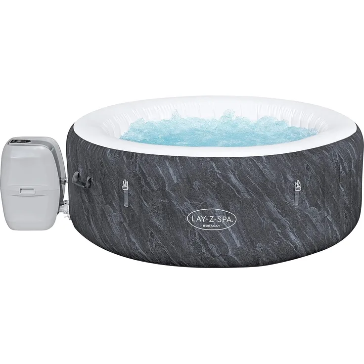 LAY-Z-SPA® WLAN-Whirlpool Boracay AirJet™ Ø 180 x 66 cm, rund