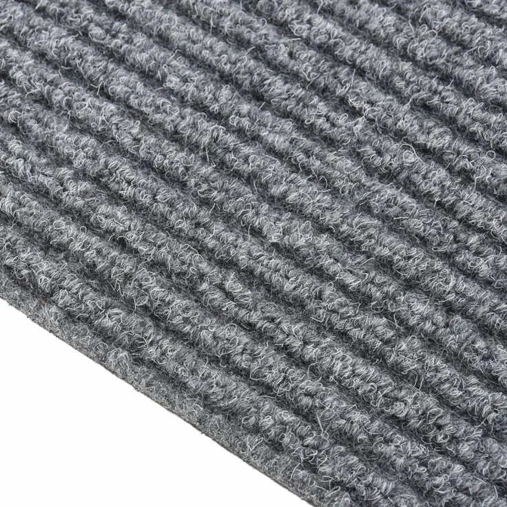 vidaXL Schmutzfangläufer 100x100 cm Grau 327174 – Bild 4