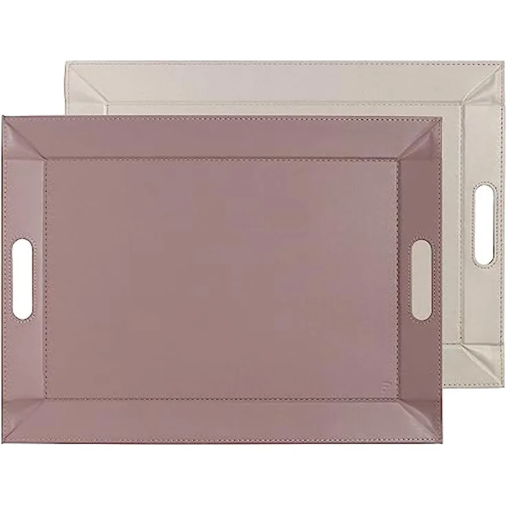 Freeform Duo Wende-Tablett 55x41 cm Altrosa / Stein
