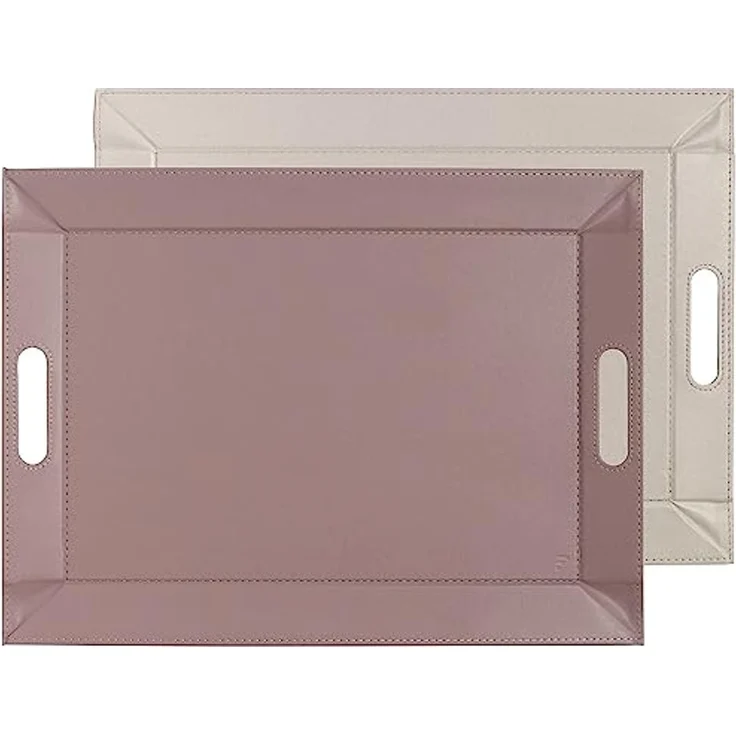 Freeform Duo Wende-Tablett 55x41 cm Altrosa / Stein – Bild 1