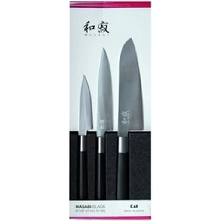 KAI Wasabi Black Messerset 67S-310 - 2 x Allzweckmesser + Santoku – Bild 6