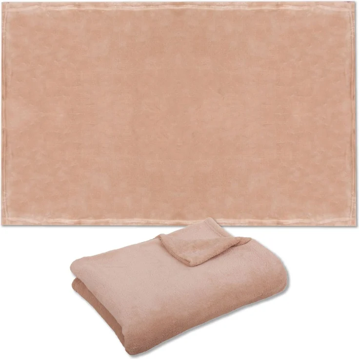 Haustierdecke Katzendecke Kuscheldecke Tierdecke , angenehm und super weich in vielen verschiedenen Farben erhältlich (70x100 cm / beige - hellbraun) – Bild 4