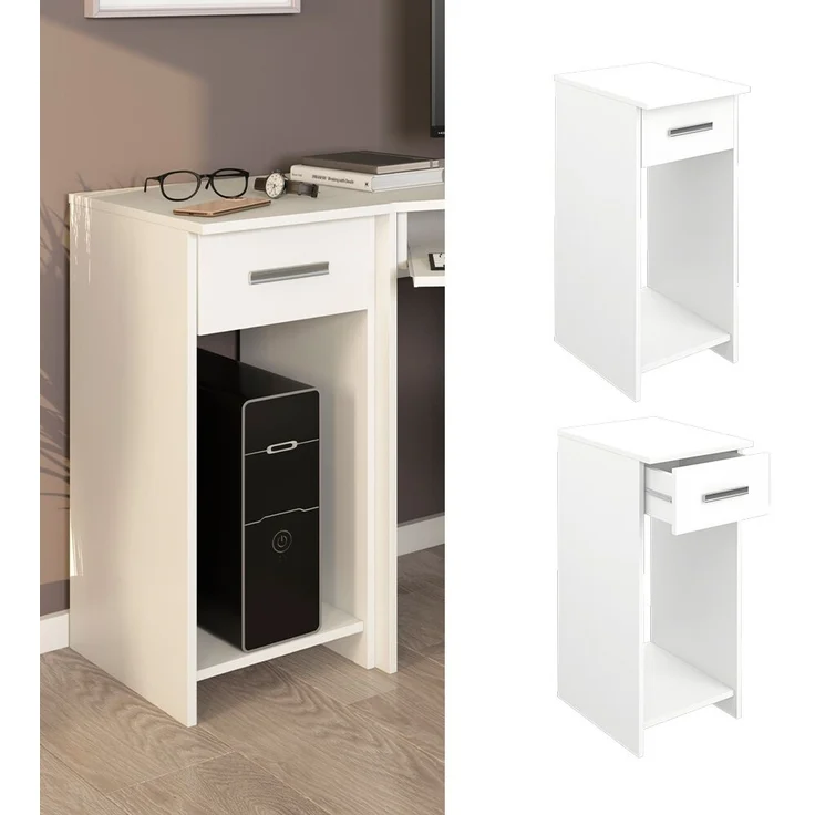 Pc-Schrank Odin Weiß 35.1 x 45 cm Vicco – Bild 2