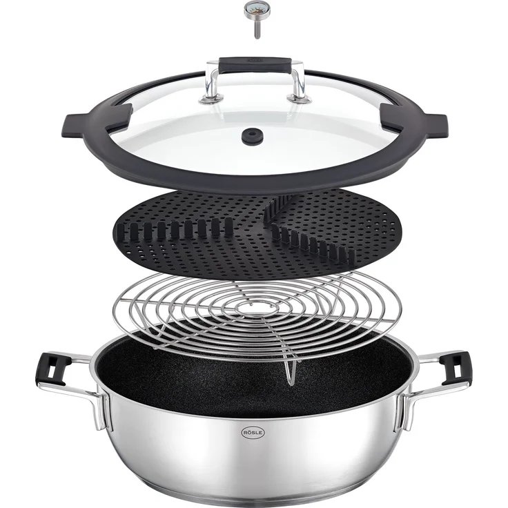 Roesle Silence Pro Resist Aroma-Dampfgarer 28 cm – Bild 1