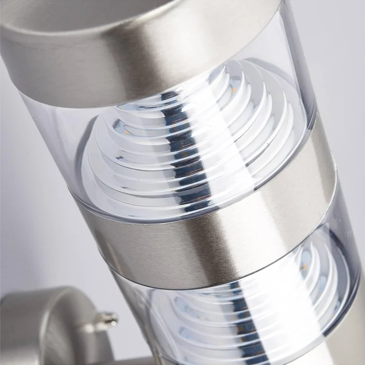 Lindby Außen-Wandleuchte Lanea, LED 9 W gesamt, warmweiß – Bild 6