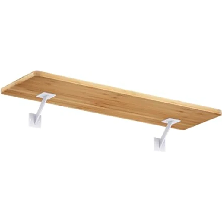 Alberts Regalträger, Wandregal aus Metall, Weiß, 10x5x10 cm, für Wohnzimmer und Arbeitszimmer – Bild 3