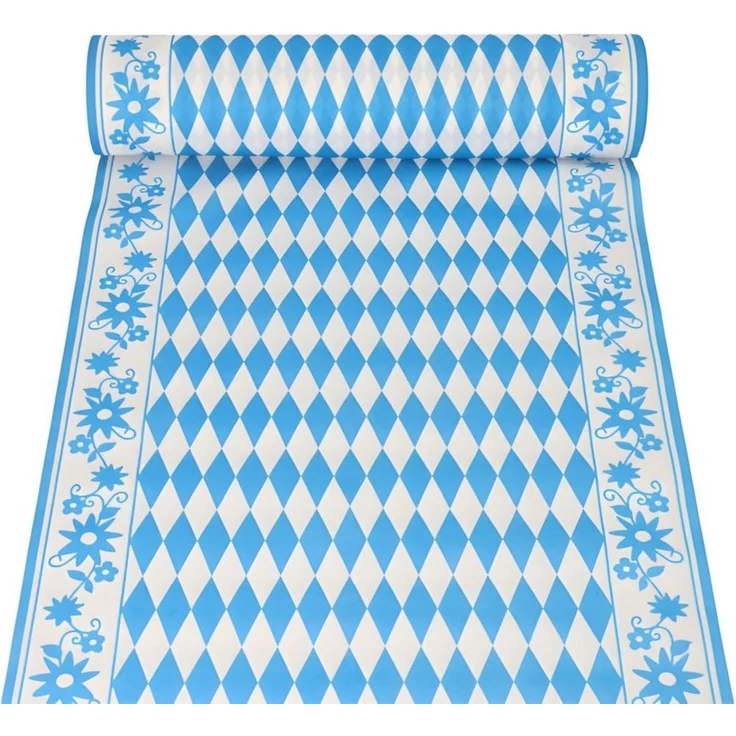 Tischläufer, stoffähnlich, Airlaid 24 m x 40 cm "Bayrisch Blau" – Bild 1