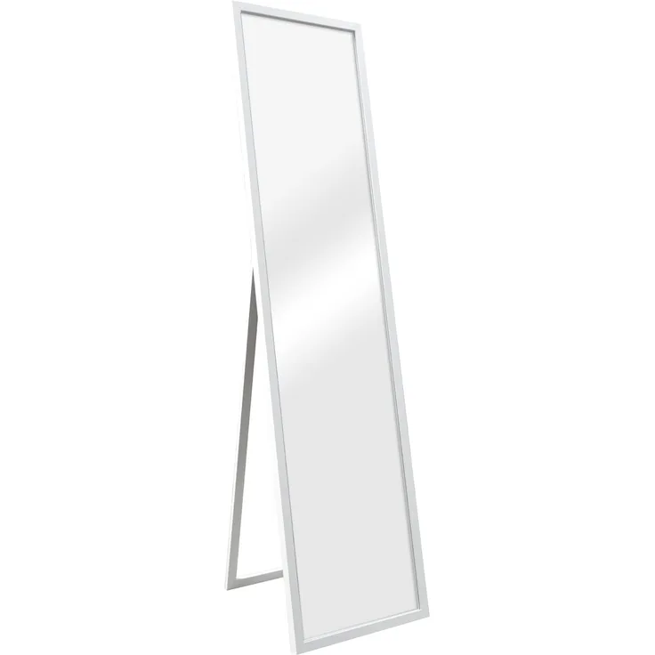 Standspiegel Giovinazzo 150x35 cm neigbar Weiß [en. casa]