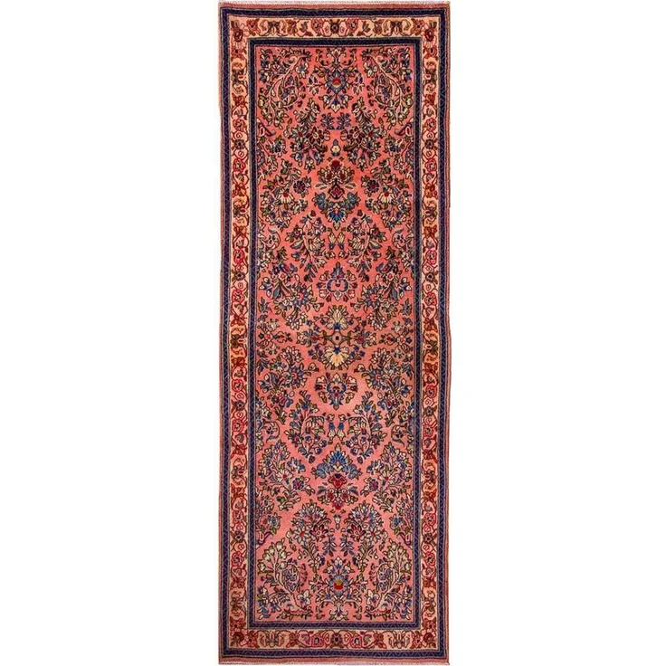 Morgenland Läufer Perser - Classic - 218 x 79 cm - rosa
