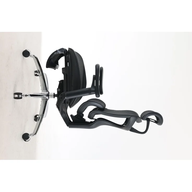 Sihoo 'Doro C300L' ergonomischer Schreibtischstuhl, Mit Fußpedal, 126 x 78,5 cm, in Schwarz – Bild 11