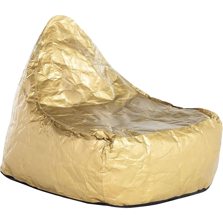 Sitzsackbezug DROP 63 cm 75 cm Gold