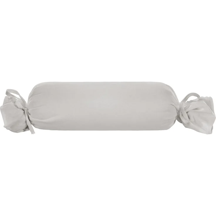 biberna Feinjersey-Kopfkissenbezug, sturmgrau, 2 x 15 x 40 cm – Bild 1