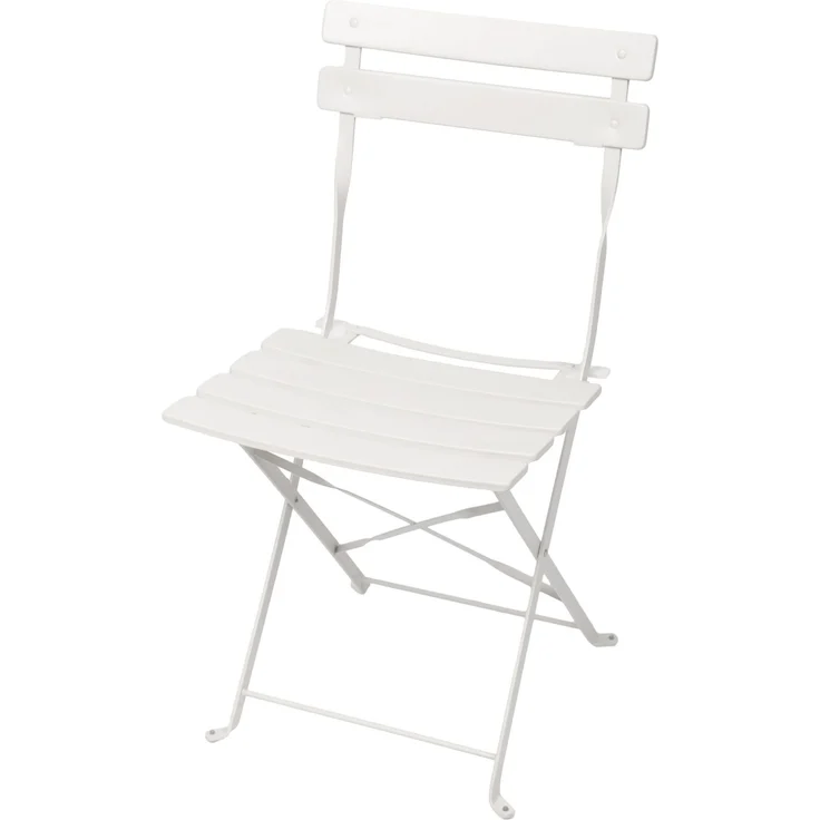 Albatros Bistroset 3-teilig Weiß – Bistrotisch mit 2 Stühlen – klappbare Stühle und Tisch aus robustem Metall – optimal als Balkonmöbel Set oder Gartenmöbel in modernem Design – Bild 9