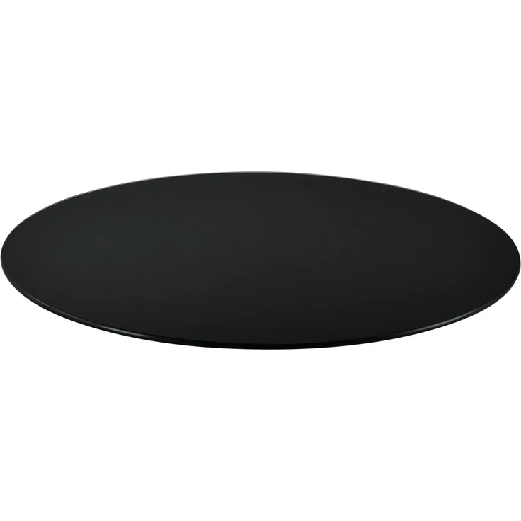 Glasplatte Ø50cm Rund Schwarz neu. haus – Bild 2