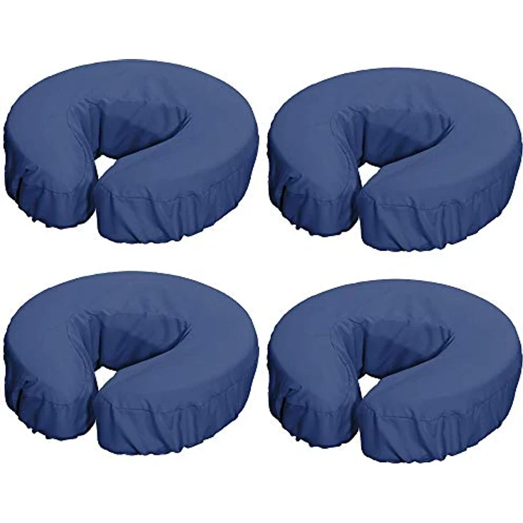 Duke-Handel Massageliegenbezug Kopfpolsterbezug, Nackenkissenbezug, Nackenhörnchenbezug, Microfaser, Gummizug: rundum, (4 Stück), weich, robust, komfortabel, maschinenwaschbar, Universalgröße – Bild 5