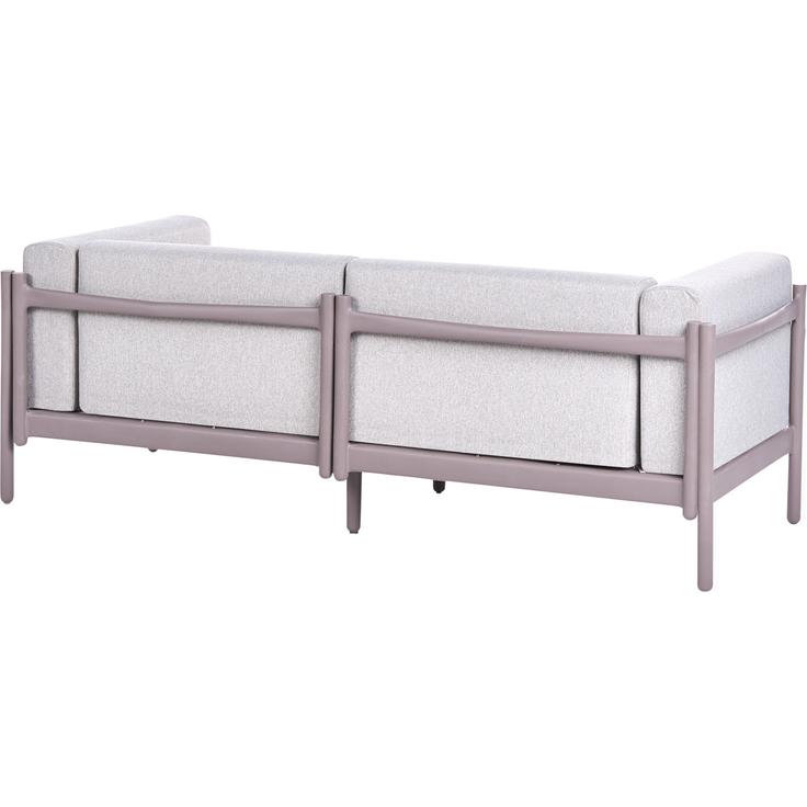 Gartensofa 2-Sitzer FERRETTI Taupe – Bild 4