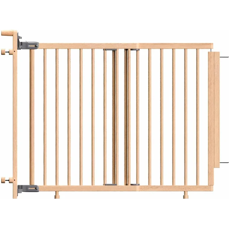 Dolle Treppenschutzgitter Jonas Holzgitter inkl. Pfostenbefestigung 74,5-114cm