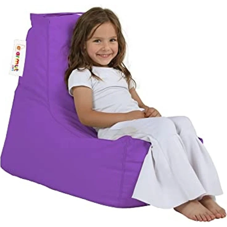 Sitzsack für Kinder, für den Außenbereich, Violett – Bild 7