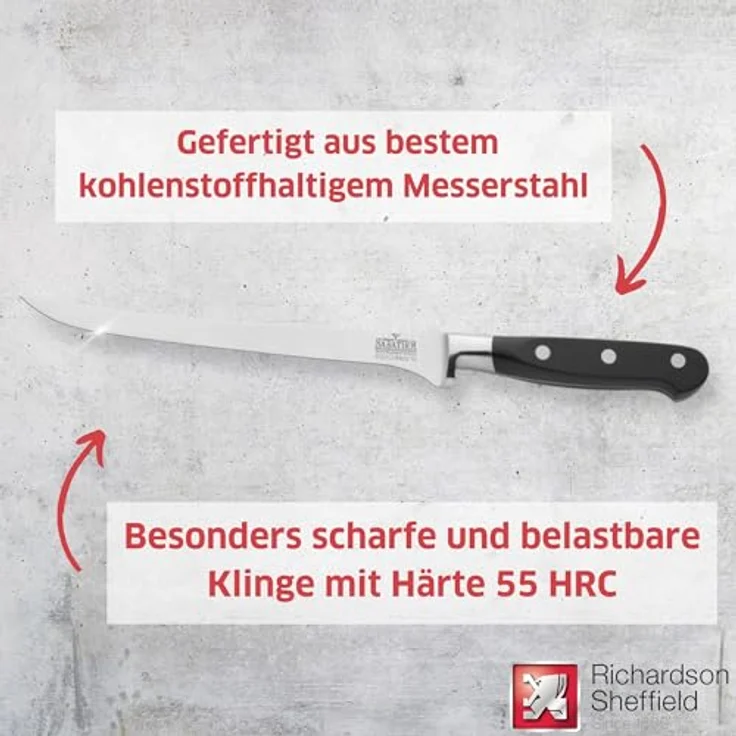 Richardson Sheffield V SABATIER Filetiermesser – Bild 2