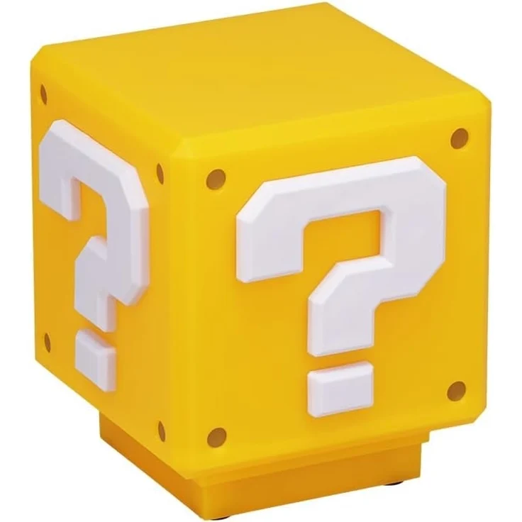 Paladone Stehlampe Super Mario Tischlampe Mini Fragezeichen-Block – Bild 4