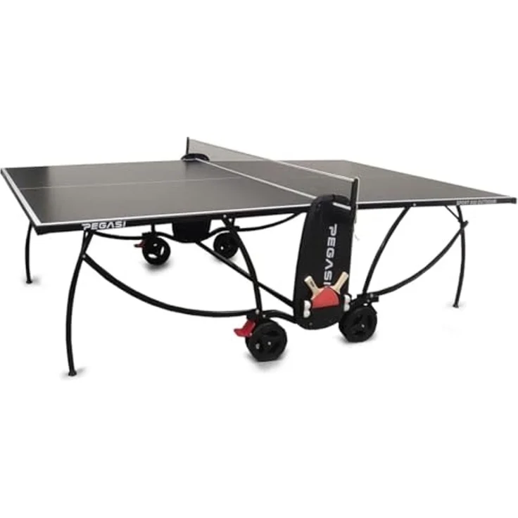 Tischtennisplatte Pegasi 800 Outdoor Black – Bild 1