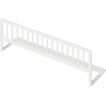 Bellabino 'Yuna' Bettschutzgitter, 37x115x33 cm, weiß lackiert, Kiefer Massivholz, Bettgitter für Kinderbetten