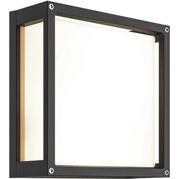 Lucande Außen-Wandleuchte Aurelien, Metall, Schwarz IP54, 2 x 15 W LED – Bild 4