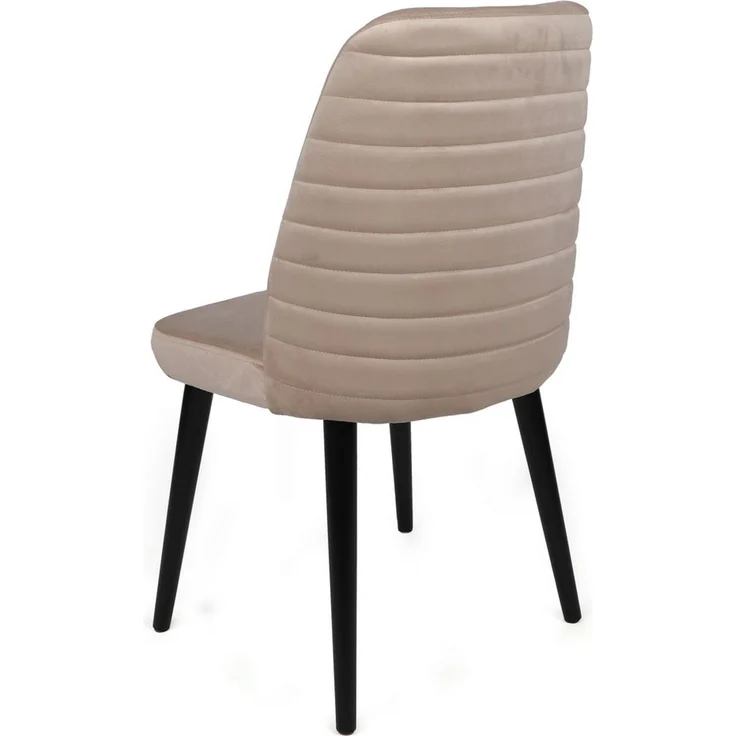 Skye Decor 'Tutku-306 V2' Stuhlset (2-teilig), Creme / Schwarz, 50 x 90 x 49 cm – Bild 3