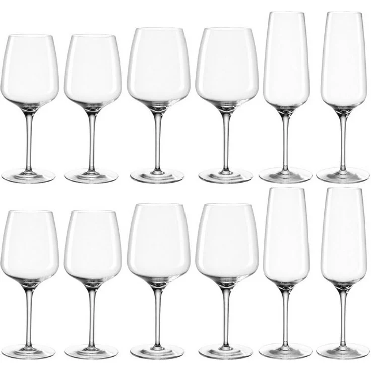 LEONARDO Gläser-Set Kelchglas-Set CESTI, 12-teilig, Kristallglas, spülmaschinengeeignet – Bild 4