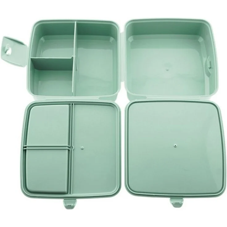 bahama Lunchbox Multi Brot- und Lunch Box mit Besteck, Kunststoff, (1-tlg), mit Besteck – Bild 3