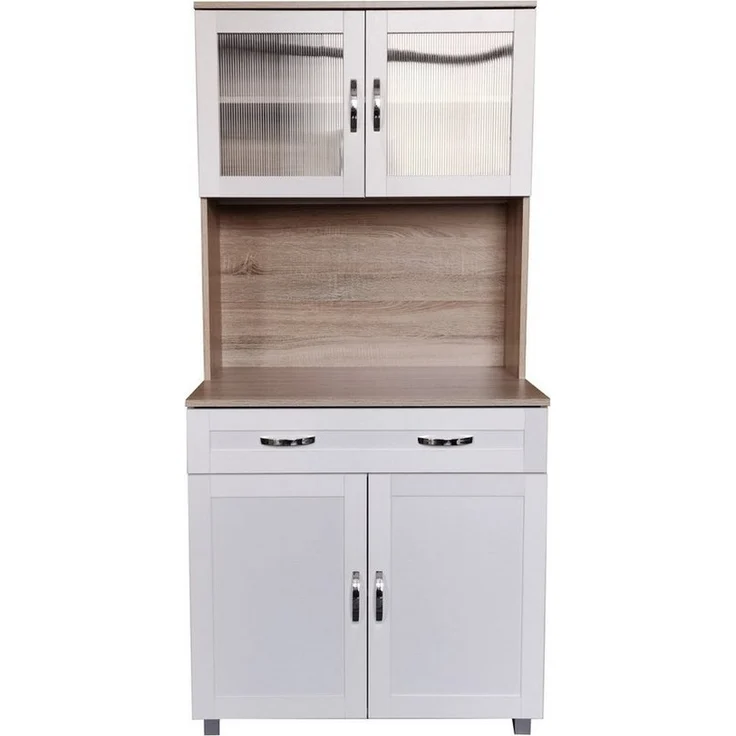 HTI-Line Hochschrank Küchenbuffet Blanca (Stück, 1-St, 1x Schrank Blanca, ohne Dekoration) Küchenschrank Hochschrank – Bild 1