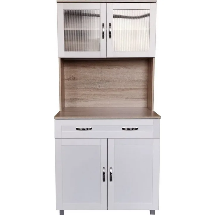 HTI-Line Hochschrank Küchenbuffet Blanca (Stück, 1-St, 1x Schrank Blanca, ohne Dekoration) Küchenschrank Hochschrank