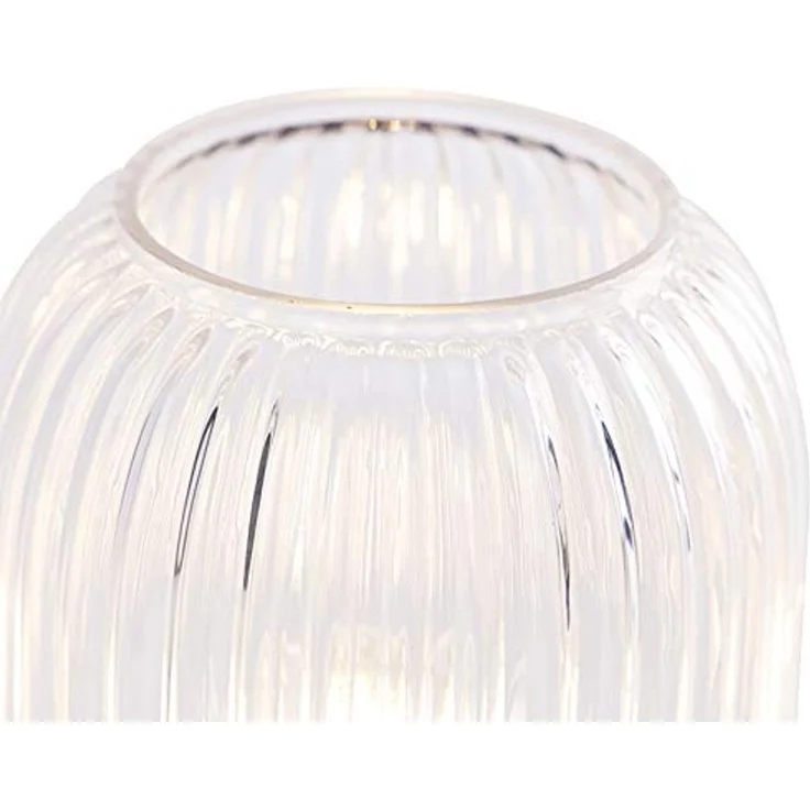 Qazqa Tischleuchte Banci, ohne Leuchtmittel, E27, Gold/Messing, Art Deco, Glas, 1-flammig – Bild 7