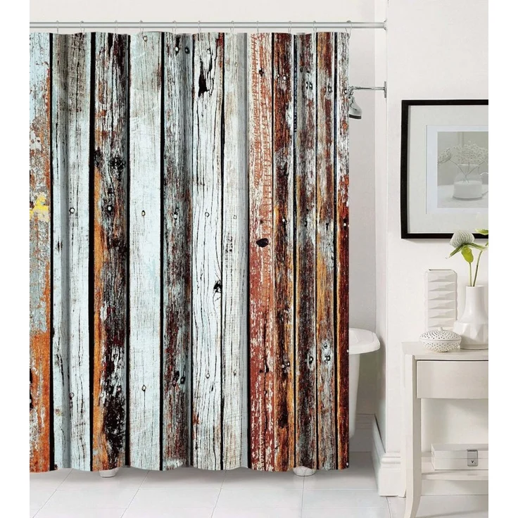 Sanilo Duschvorhang Antik 180 x 200 cm, 100% wasserdicht, Anti-Schimmel-Effekt, hochwertige Qualität – Bild 1