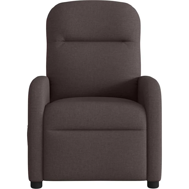 vidaXL Massagesessel Dunkelbraun Stoff 4015537 – Bild 2