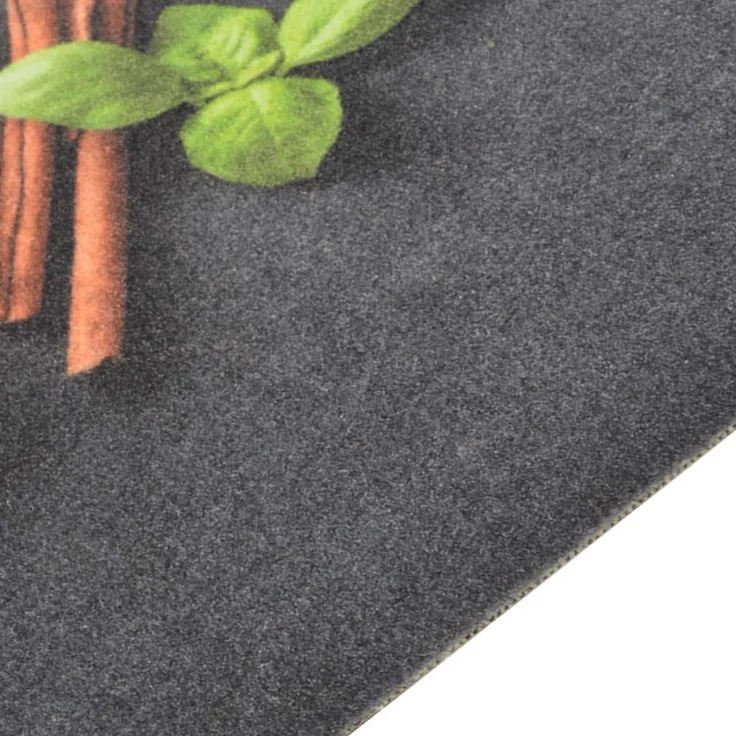 vidaXL Küchenteppich Waschbar Gewürze 45x150 cm Samt 136540 – Bild 3