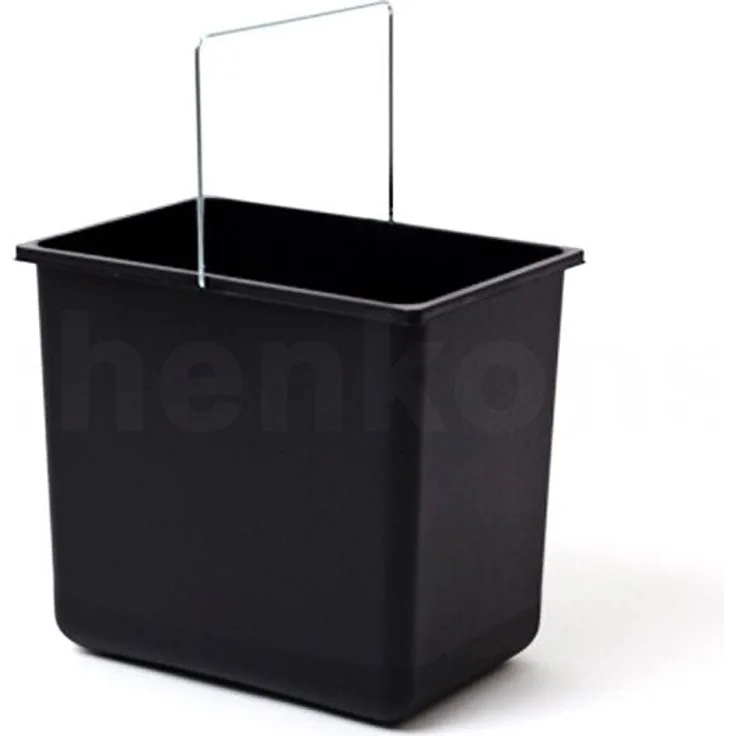 HAILO 18 Liter Ersatzeimer (Hailo-1086239) in schwarz mit Metallbügel / Inneneimer / Ersatzteil