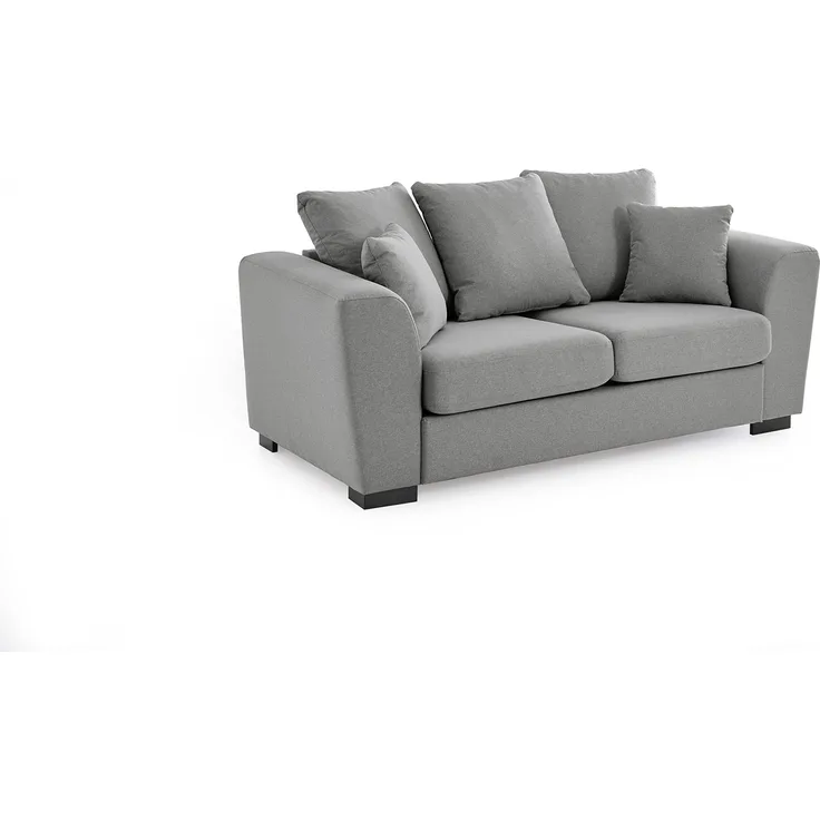 ATLANTIC home collection 2-Sitzer Sofa Mississippi, 196/91/84 cm, Grau