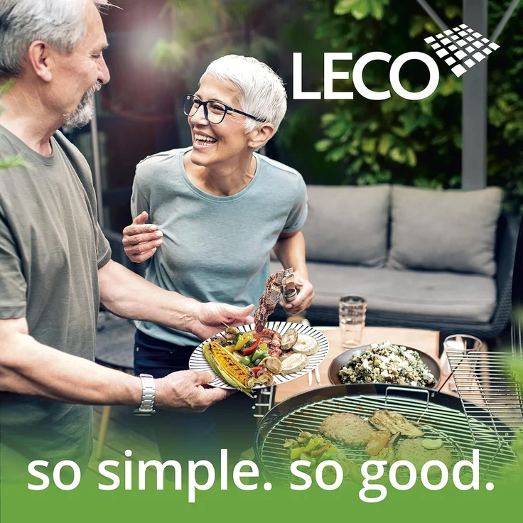 Leco 'Milena' Garten-Pavillon, mit Seitenvorhängen, grau, 330 x 330 x 270 cm (LxBxH) – Bild 9