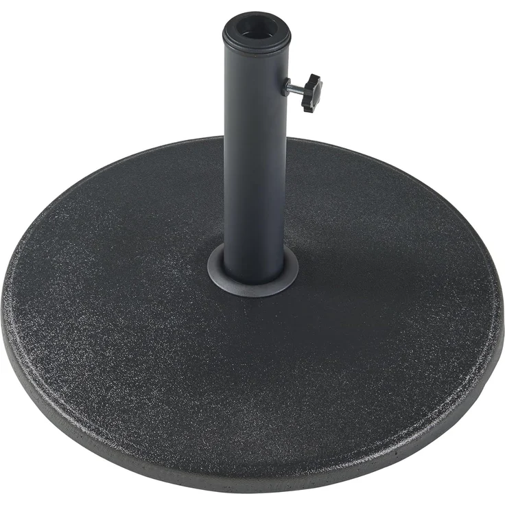 Sonnenschirmständer Bionaz Ø50x5,5 cm Beton 17 kg Schwarz [casa. pro] – Bild 5