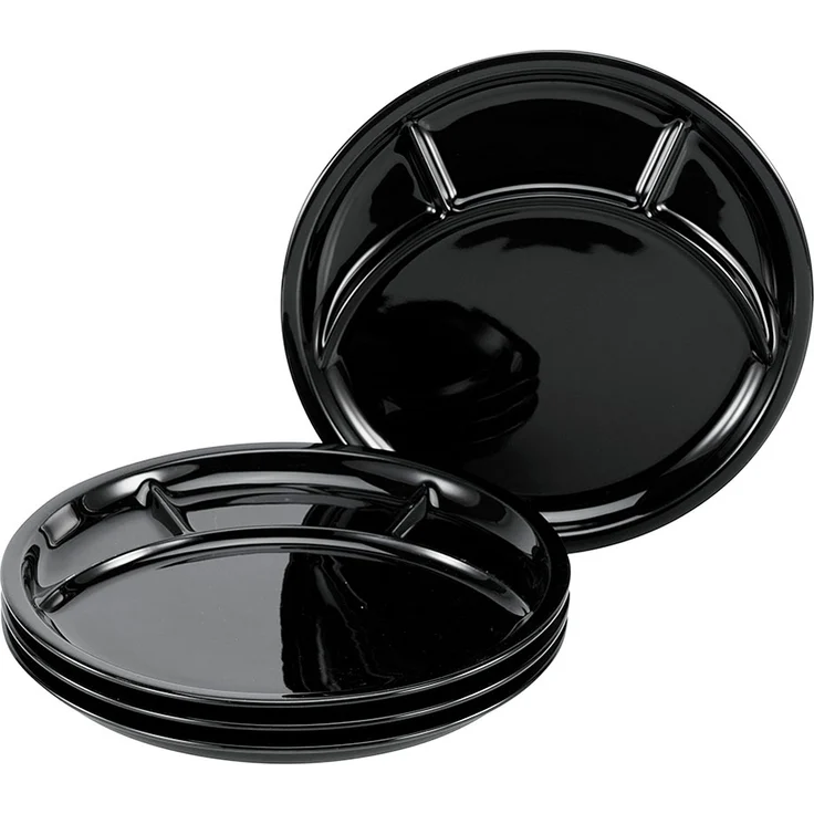 CreaTable 22920 Fondueteller UNIVERSAL 27 cm, schwarz glänzend – Bild 2